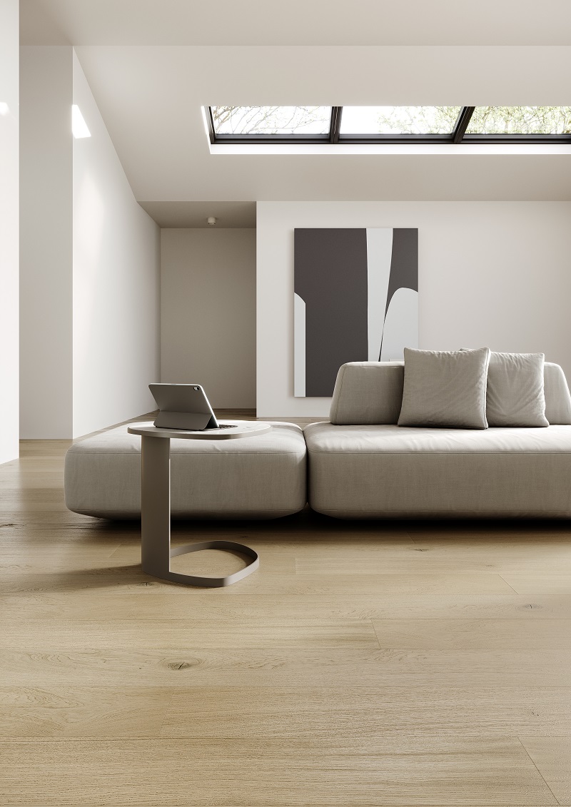 Кварцевый паркет Quartz Parquet Престиж Дуб Бисквитный 1258-07 