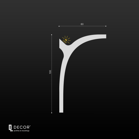 Карниз Q Decor CX116L